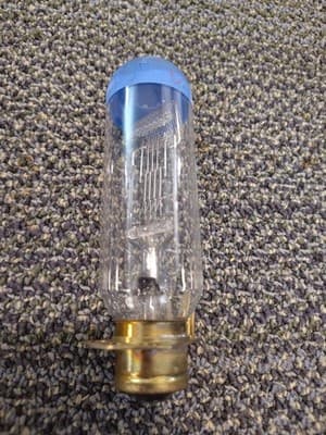sylvania projector lamp bulb blue top 1000w 120-125v DFY New old stock - Thumbnail 3