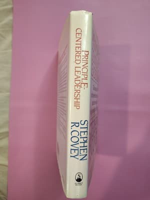 Principle-Centered Leadership by Stephen R. Covey (1990, Hardcover) - Thumbnail 3