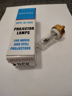 Vintage Sylvania Projector Projection Lamp Bulb BCK 500w 120v - Thumbnail 4