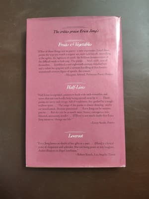 At the Edge of the Body by Erica Jong - 1979, Hardcover Book - Thumbnail 2