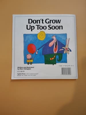Don't Grow up Too Soon by Marc Dabagian (1995, Trade Paperback) - Thumbnail 3
