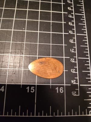 Dole Plantation Pineapple World’s Largest Maze Hawaii HI Elongated Pressed Penny - Thumbnail 2