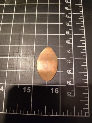 Pullen Park 1887 Train Railroad Raleigh NC - Press Coin Elongated Penny Souvenir - Thumbnail 2
