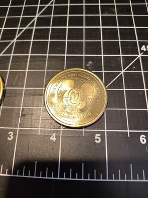 2021 Walt Disney World 50th Anniversary Metal Medallion Coin - Winnie the Pooh - Thumbnail 2