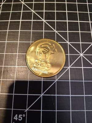 Souvenir Medal - Zoo Red Panda Knoxville Tennessee Zoo - Thumbnail 2