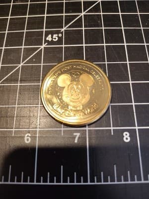Disney 50th Anniversary Bambi Coin Medallion In Hand - Thumbnail 2
