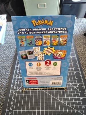 Pokemon Trainer Treasury Book Level 2 Reader 6 Stories & 24 Stickers NO Pos_036 - Thumbnail 2