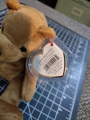 Ty Beanie Baby - SHERWOOD the Bear (7 Inch) NEW MWMTs Plush Stuffed Animal Toy - Thumbnail 2