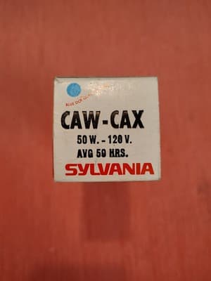 CAW CAX 50W 120V NEW Photo Projection LIGHT BULB LAMP Projector NEW SYL 71036 - Thumbnail 3