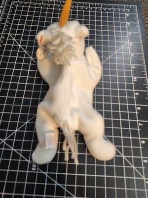 Ty Beanie Baby Mystic - MWMT (Unicorn Tan Horn Yarn Mane 1994) - Thumbnail 5