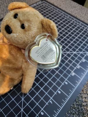 TY Beanie Baby - CASHEW the Bear (8.5 inch) - MWMTs Stuffed Animal Toy - Thumbnail 2