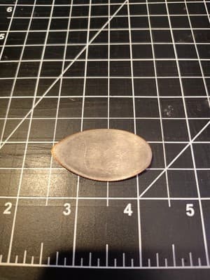 Walt Disney World Friends Bambi Flower Thumper Elongated Pressed Quarter #2 - Thumbnail 2