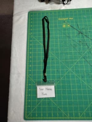 Amazing BLACK Clip Lanyards (3 Pack!!) - Thumbnail 2