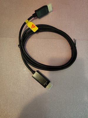 AVACON 4K DisplayPort to HDMI 6 Feet Gold-Plated Cable, Uni-Directional DP 1.... - Thumbnail 6