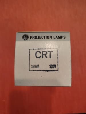 Projector lamp-CRT-300W 120V -GE for dukane 14-A-390-F, - Thumbnail 2