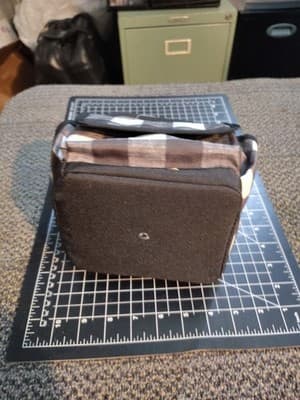 Brand New Black and White Buffalo Check Hobby Lobby Tiny Tote For Crafts - Thumbnail 6
