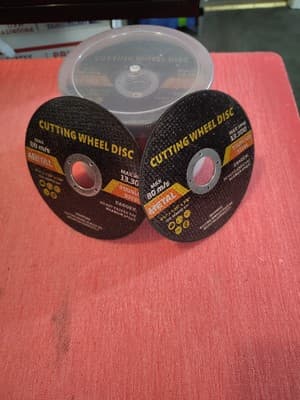 50 Metal Cutting Discs 4.5" Angle Grinders Fast Fine Clean Cuts - Thumbnail 2