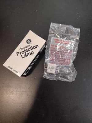 GE Quartzine Projection Lamp Incandescent Light Bulb no. EYB 82 Volt 360 Watt - Thumbnail 3