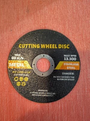 50 Metal Cutting Discs 4.5" Angle Grinders Fast Fine Clean Cuts - Thumbnail 3