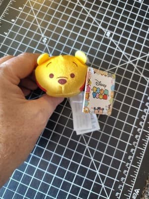 Just Play - Disney Tsum Tsum Mini Plush - WINNIE THE POOH (2.5 inch) - New - Thumbnail 7