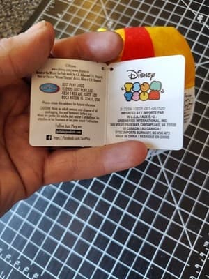 Just Play - Disney Tsum Tsum Mini Plush - WINNIE THE POOH (2.5 inch) - New - Thumbnail 5