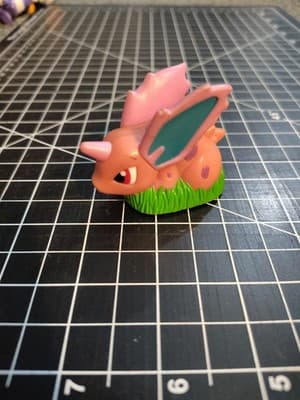 Pokemon Nidoran Launcher Loose 2" Figure Only Burger King 1999 - Thumbnail 3