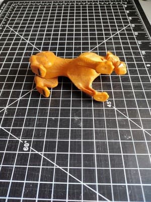 Ice Age Diego Sabertooth Tiger Jumping toy Burger King 2014 - Thumbnail 4