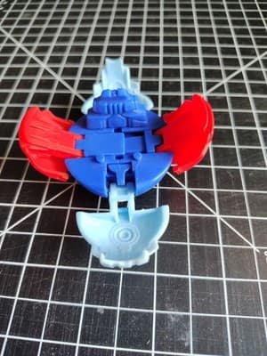 Bakugan Battle Brawlers McDonald's Aquos Blue Dragonoid - Thumbnail 2