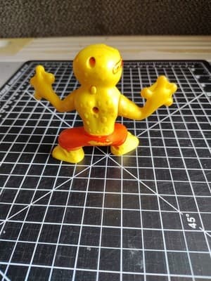 Vintage TMNT Napoleon bonafrog action figure -Punks Frogs- Read Description - Thumbnail 2