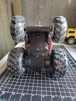 Sharper Image RC/Remote Controlled Red Thunder Tumbler Stunt Truck Works Tested - Thumbnail 4