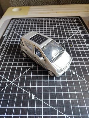 Die Cast A 160 - 1999 - Mercedes-Benz Smart Toys Silver Pull-back B28 - Thumbnail 2