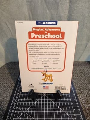 Disney Learning Magical Adventures in Preschool Workbook, PreK Math, Alphabe... - Thumbnail 2