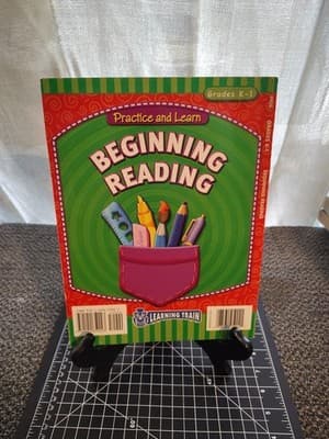 Learning Train Practice and Learn Beginning Reading Grades K-1 Paperback – 2008 - Thumbnail 2