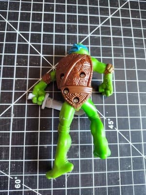 2012 Teenage Mutant Ninja Turtles Leonardo McDonald's Action Figure Toy TMNT - Thumbnail 2