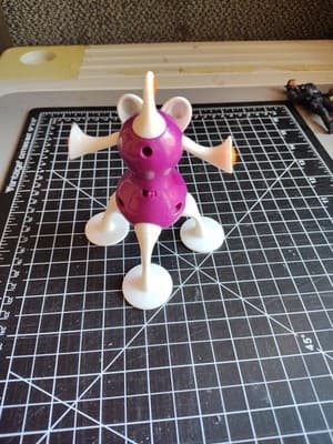 2006 McDonald's Purple Orange Zizzle Happy Meal Toy - Thumbnail 2