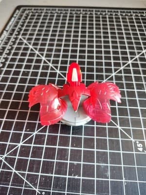 Bakugan Battle Brawler Red Pyrus McDonald’s Toy - Thumbnail 2