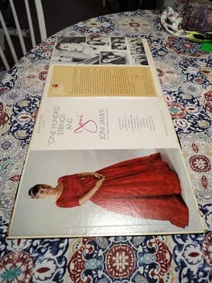 JONI JAMES 100 Strings And Joni 1959 Vinyl LP MGM Records E3755 - G+ - Thumbnail 3