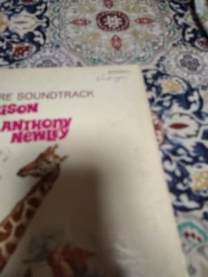 Doctor Dolittle Original Motion Picture Soundtrack Vinyl LP Vintage 1967 Record - Thumbnail 3