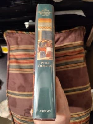 The Italian Renaissance Interior 1400-1600 Peter Thornton Hardcover - Thumbnail 3