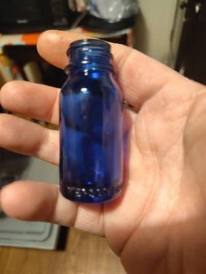 Vintage Embossed Glass Bromo Seltzer Bottle #3 - Thumbnail 2