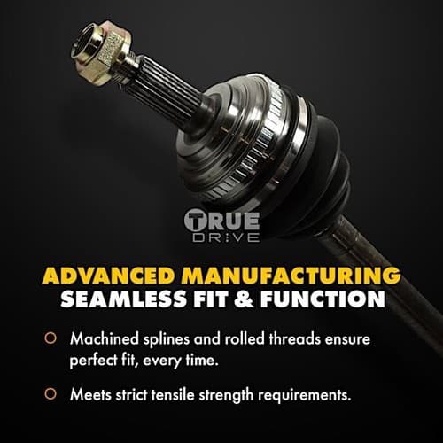 TrueDrive 2001 Hyundai Tiburon - Front, Passenger Side Axle Assembly, 4-Wheel... - Thumbnail 10