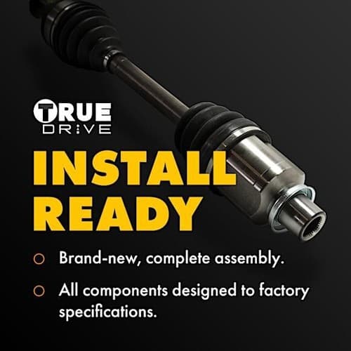 TrueDrive 2001 Hyundai Tiburon - Front, Passenger Side Axle Assembly, 4-Wheel... - Thumbnail 9