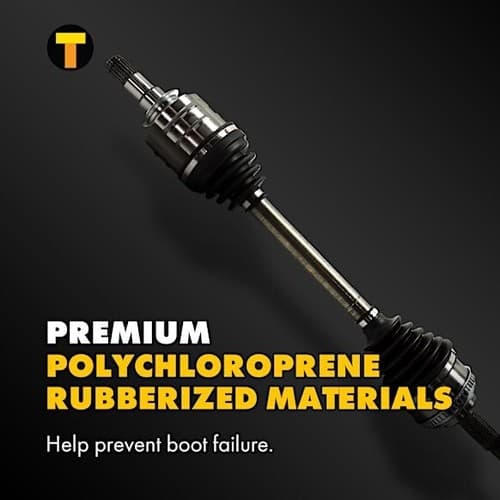 TrueDrive 2001 Hyundai Tiburon - Front, Passenger Side Axle Assembly, 4-Wheel... - Thumbnail 6