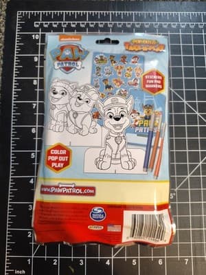 Paw Patrol Pop-Outz Take-n-Play Activity Set, Board, Pad, Markers, Stickers - Thumbnail 2