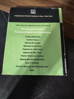 The Complete Book of Furniture Repair and Refinishing by Ralph Parsons Kinney - Thumbnail 3