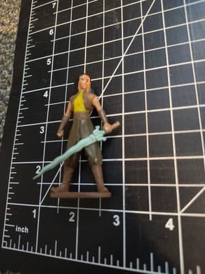 Raya and The Last Dragon Raya Cake Topper PVC Figure 2.75" DISNEY N - Thumbnail 2