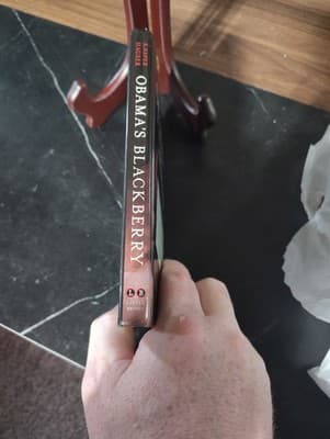 Obama's BlackBerry by Kasper Hauser (2009, Hardcover) Humor Comedy Parody - Thumbnail 3