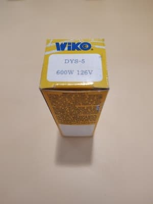 **NEW** WiKO DYS/5 125V 600W - PHOTO PROJECTION LAMP