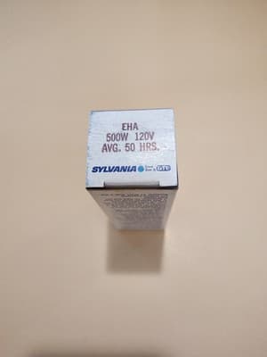 PROJECTOR LAMP -EHA - 500W 120V SYLVANIA -