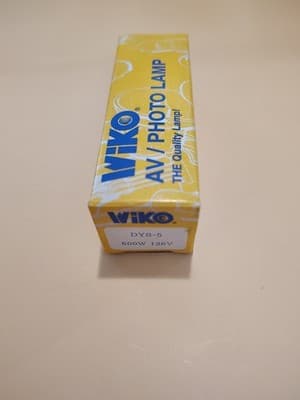 **NEW** WiKO DYS/5 125V 600W - PHOTO PROJECTION LAMP - Thumbnail 2